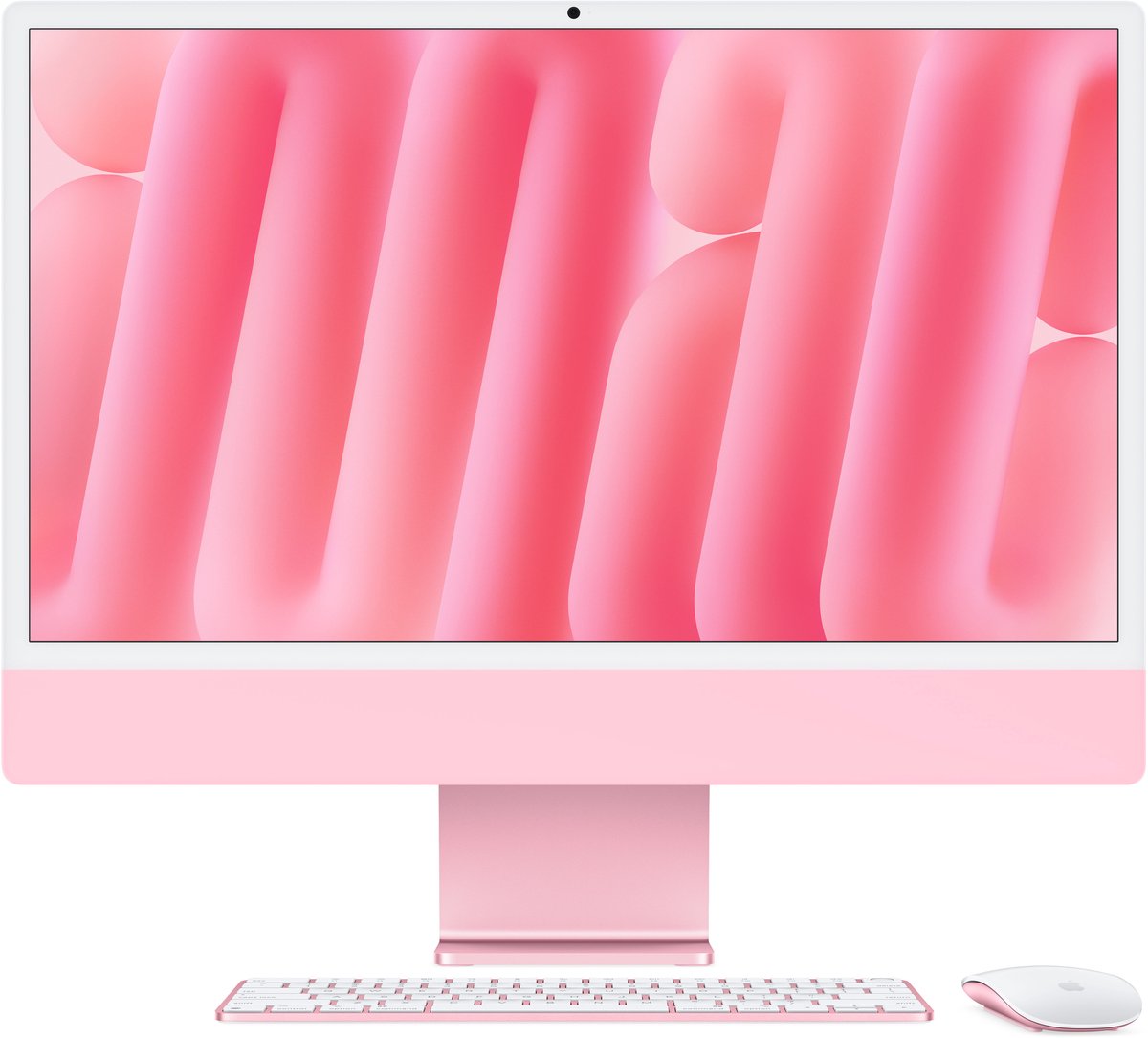Apple iMac 24 M4 10-Core 16GB/512GB PNK pc-systeem