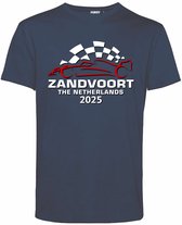 T-shirt Auto Zandvoort 2025 | Formule 1 fan | Max Verstappen / Red Bull racing supporter | Navy | maat XL