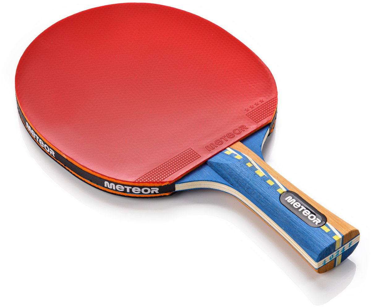 Meteor Windstorm 4* - Tafeltennisbatje - Lichtgewicht, Ergonomisch handvat