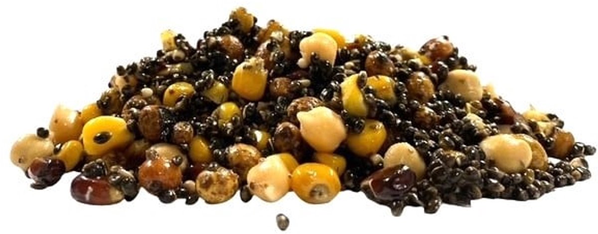 Reniers Fishing Ready To Fish Partikel Mix ' Golden Mix ' - Maat : 5 Kilo