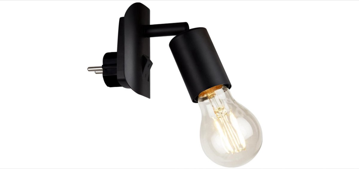 WNHB® Stekkerlamp Dimbaar Met Schakelaar - Nachtlamp Voor Stopcontact - LED Leeslamp Slaapkamer Woonkamer Kinderkamer