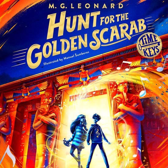 Time Keys1- Hunt for the Golden Scarab - cover