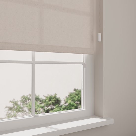 Store enrouleur électrique Easy Linen - Translucide - 240 x 190 cm - CMD-03