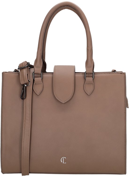 Charm London Castle Hill Shopper - Sac à bandoulière - Sac à main - Sac fourre-tout - Taupe