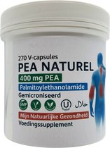 PEA Naturel 270 Capsules – 400 mg Palmitoylethanolamide per Capsule – Gemicroniseerd – Vegan – Voedingssupplement