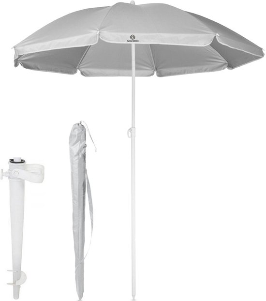 Fleau Goods parasolset 180 cm – UV bescherming – met voet en hoes