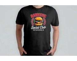 Barbecue Social Club - T Shirt - BBQTime - Dad - Vader - GrillMaster - BBQLovers - SmokinGood - BBQTijd - GrillMeester - BBQLiefhebbers - BBQFeest
