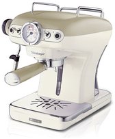 Bol.com Ariete 1389/13 - Vintage Piston /Espressomachine - 900W - 09L tank inhoud - ook geschikt voor pads - Beige aanbieding