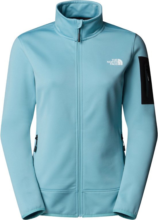 Pull d'extérieur The North Face W MISTYESCAPE FLEECE pour femme - Blue Eclipse/noir TNF
