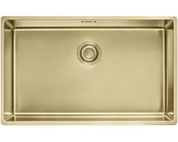 Franke Mythos Masterpiece BXM 210/110-68 Onderbouwspoelbak Rechthoekig Roestvrijstaal