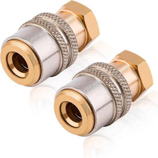5 Stks Bandenpomp Luchtcompressor Adapter, Presta Naar Schrader Ventiel Adapter 3 in 1 Luchtpomp Accessoires voor Pomp of Luchtcompressor