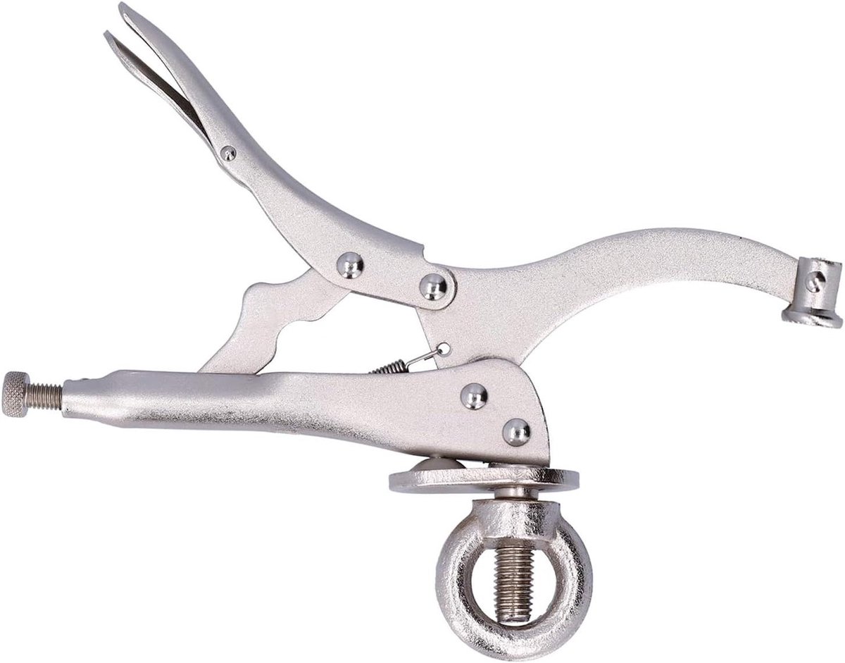 Allecto Plus - Spantang Hefboomklem voor zware lasten en tafelboormachine Ontdek handmatig gereedschap voor F-klemmen - 28 cm lengte