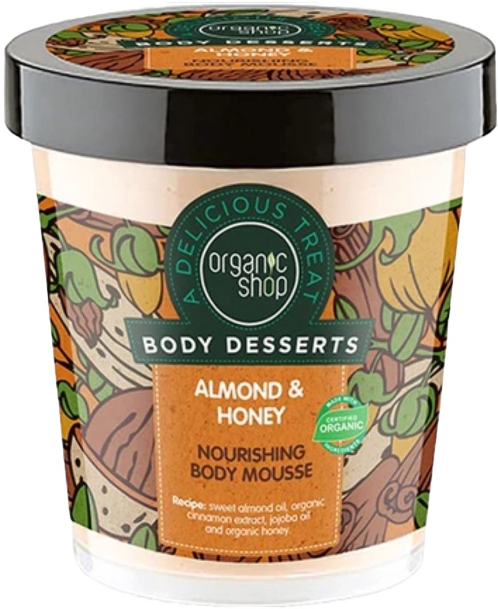 Organic Shop - Body Desserts Almond & Honey Nourishing Mousse