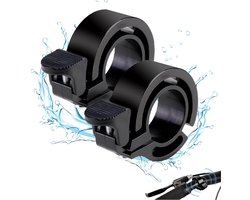 Fietsbel - 2 Stuks - Ring Fietsbel - Bycicle Bell - Fietstoeter - Racefiets bel - mountainbike bel - Fiets bel - Fietsbel kinderen - Fietsbel kind - Fiets accessoires - Fiets onderdelen - Universeel - Waterbestendig - Voor kinderen en volwassenen