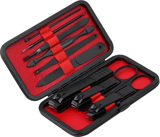 Dobbelbeker-set mini 5 cm. naturel leder