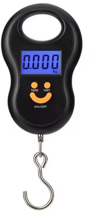 Balance électronique Numérique 50kg - Crochet Suspendu - Pêche, Bagages, Cuisine (Neuf)