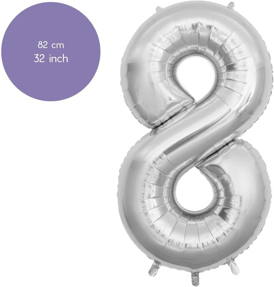 Versiering 8 jaar - alles voor je kinderfeestje