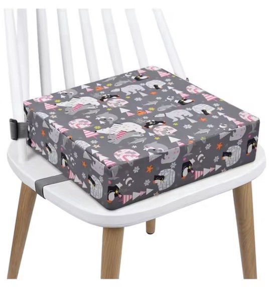 Mogi Products-Stoelverhoger-Verhoogkussen-Zitverhoger-Peuter Stoelverhoger-8cm Verhoogkussen met Dierenprint van Mogi Products — afbeelding 3