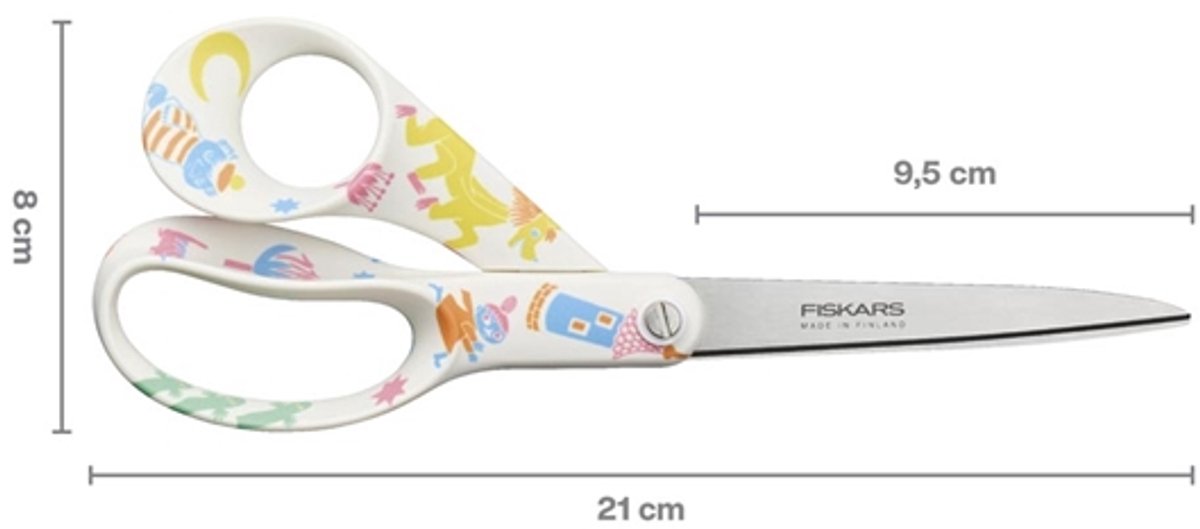 Fiskars Moomin Universele Schaar - Party - 21cm