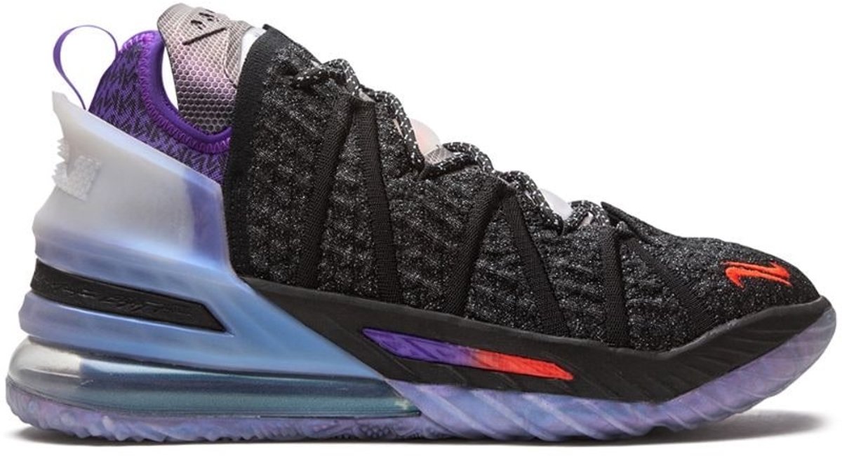 Nike x Lebron XVIII Heren Sneaker Basketbal NBA /Crimson Zwart