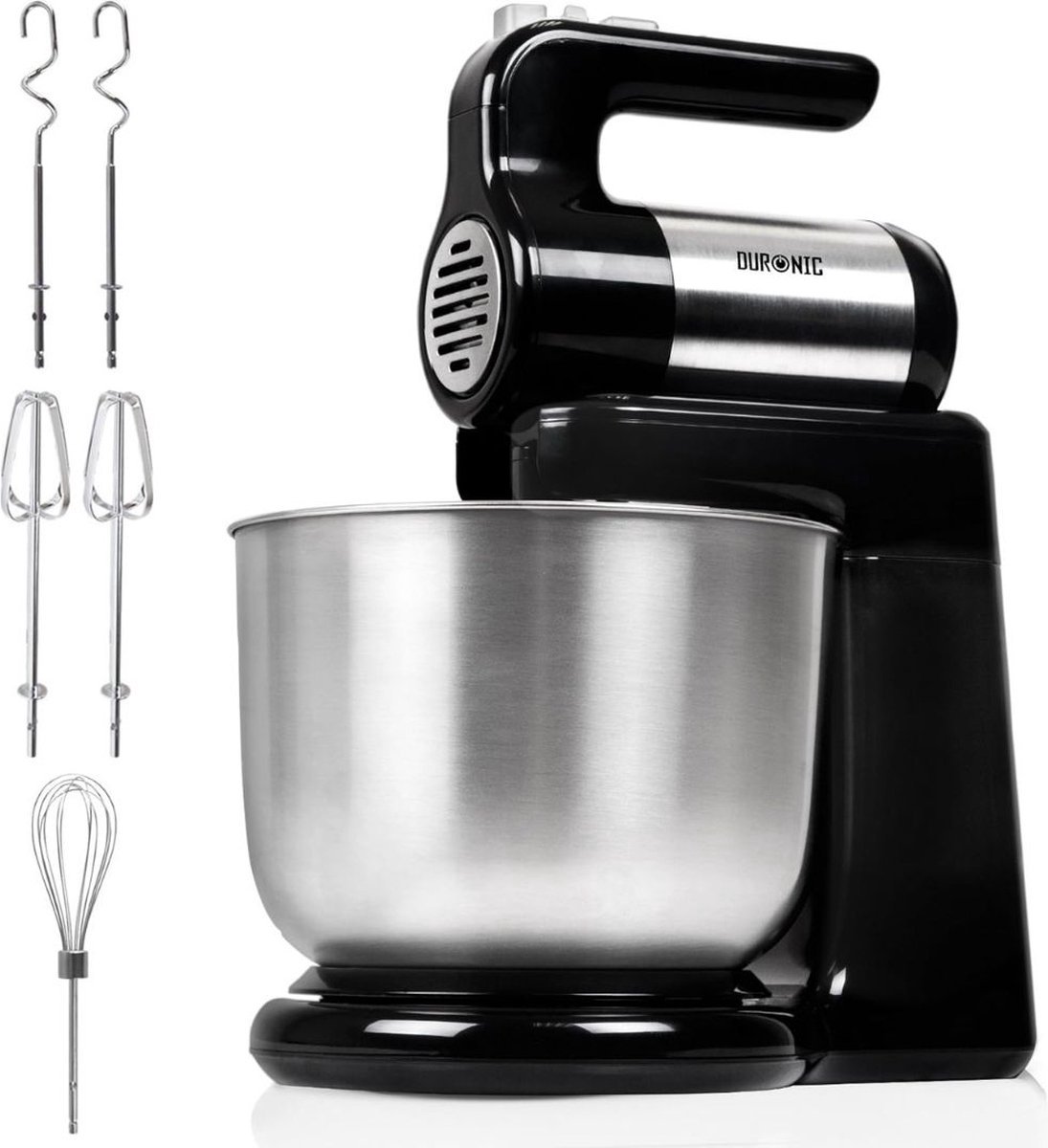 Thuys – Deegmachine – Kneedmachine Met 5 Standen – Deegmixer 2 in 1 – 300W