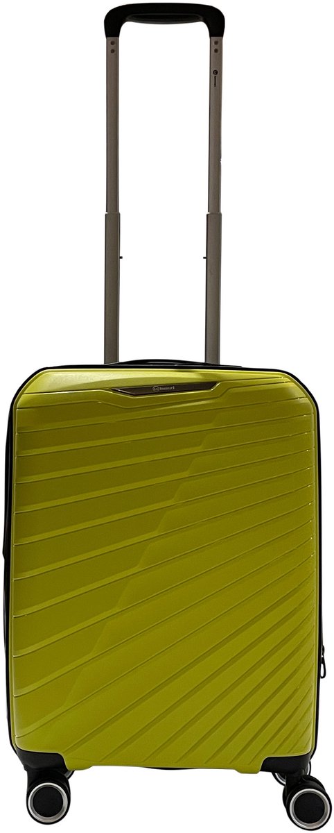Benzi Salvador Handbagage Koffer 55 cm - 34/39 liter - Expandable - Limegroen