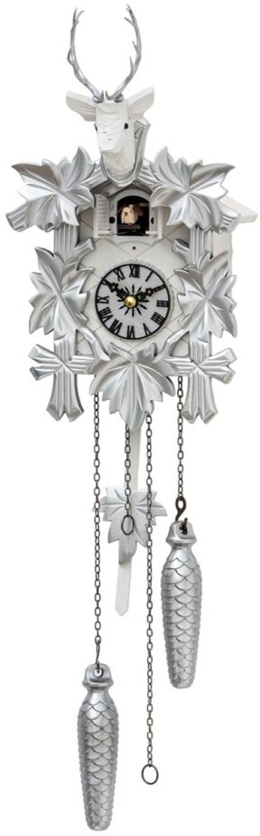 Engstler 522/5/20 - Koekoeksklok - 1-daags kettinguurwerk - Notenhout - 30 cm meerkleurig