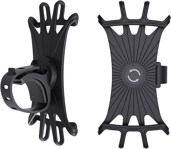 Dubbele ventilatoren met telefoonhouder voor fiets - accessoires voor een koele workout