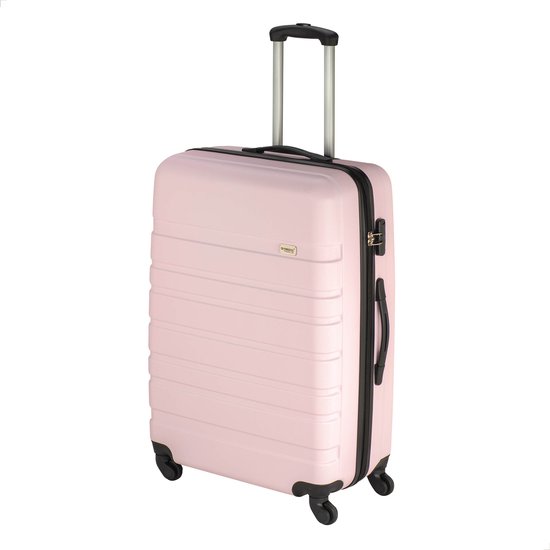 Princess Traveller Singapore - Valise - ABS - Rose clair - 78 cm
