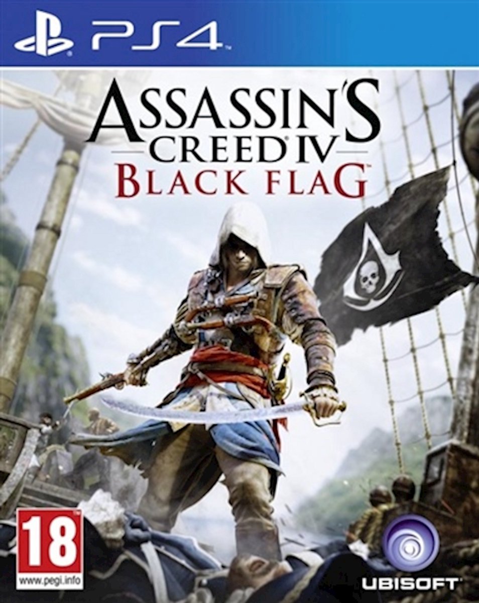 Assassin's Creed IV (4) Black Flag (English/Arabic Box) /PS4