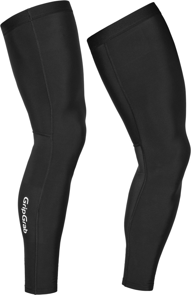 GripGrab - RIDE Thermal Beenstukken Fiets Beenwarmers Wielrennen Leg Warmers - Unisex - Zwart