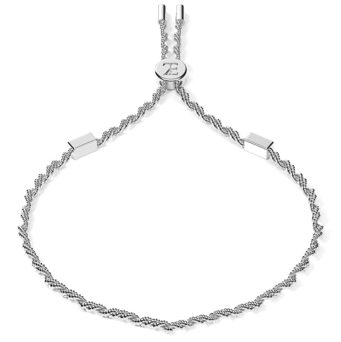 Elysian Armband Dames - 316L Roestvrij Staal - Rhodium - Luxe geschenkdoos - 16 + 4 cm