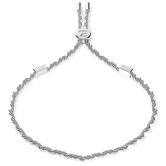 Bracelet Elysian Femme - Acier Inoxydable 316L - Rhodié - Coffret Cadeau Luxe - 16 + 4 cm