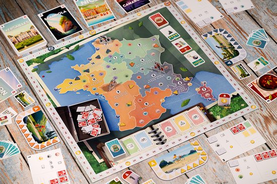 999 Games - Postcards - Strategisch Bordspel - Met een solo variant - Hop! Op de fiets spel!