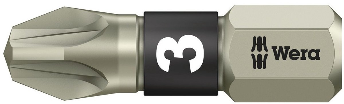 "Bit 1/4"" DIN3126 C6,3 PZ3x25mm roestvrij Wera"