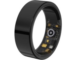 Lacardia Smart ring - Slimme ring - Zwart - Maat 11 - Beschikbaar voor android en IOS - Eigen app - Unisex voor Dames & Heren