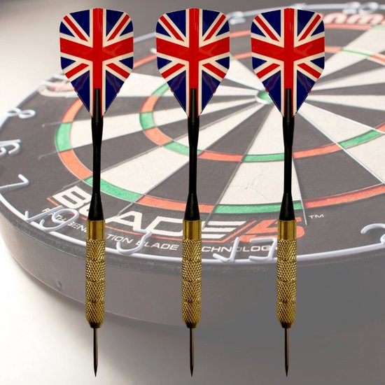 6 Stevige Complete Dartpijlen - Darts Accessoires - Dartset - Dartpijlen - Darts Pijlen - Darts Flights - Darten - PROFESSIONEEL - 6 Pijlen — afbeelding 3