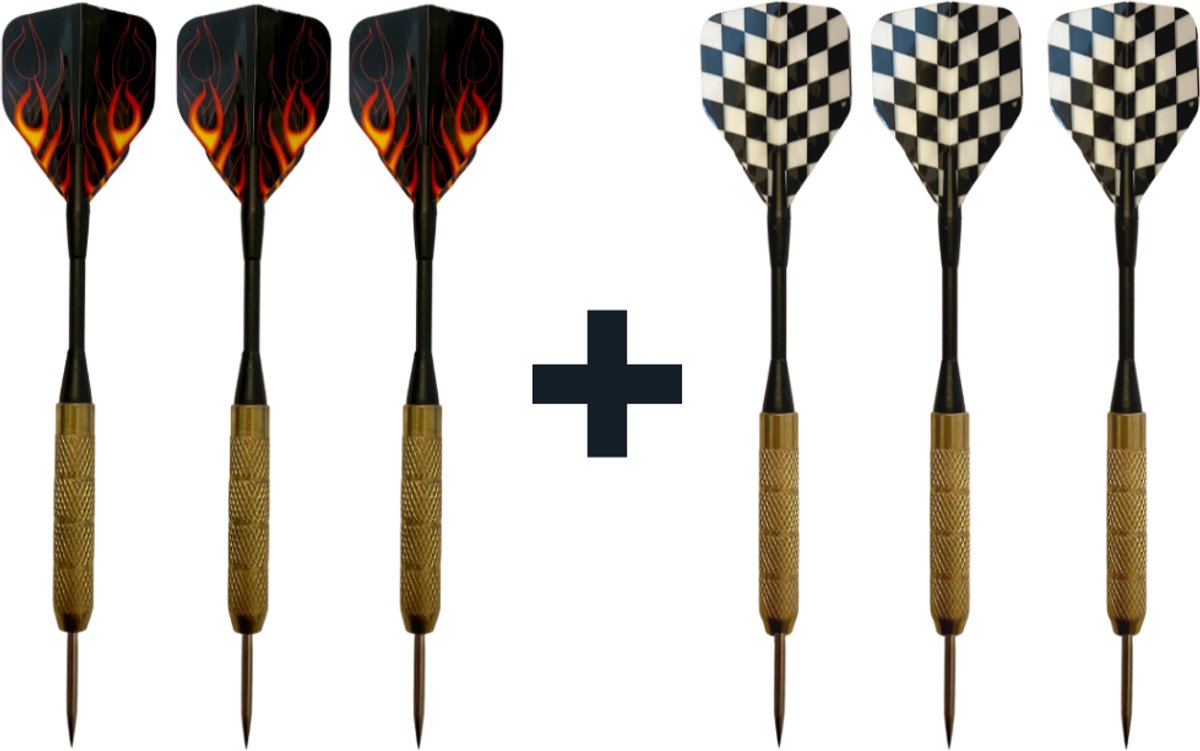 6 Stevige Complete Dartpijlen - Darts Accessoires - Dartset - Dartpijlen - Darts Pijlen - Darts Flights - Darten - PROFESSIONEEL - 6 Pijlen (2)
