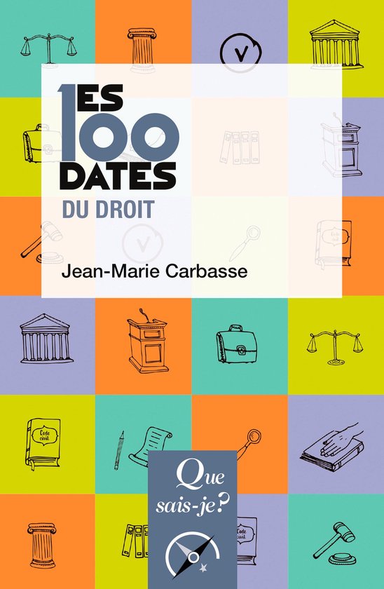 Les 100 dates du droit - cover