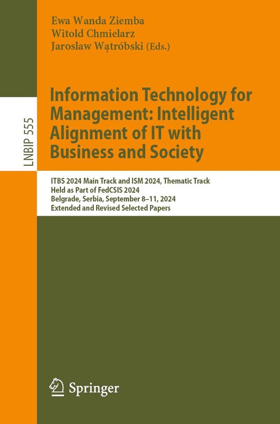 Computer Science (R0) - Information Technology for Managemen ... - cover
