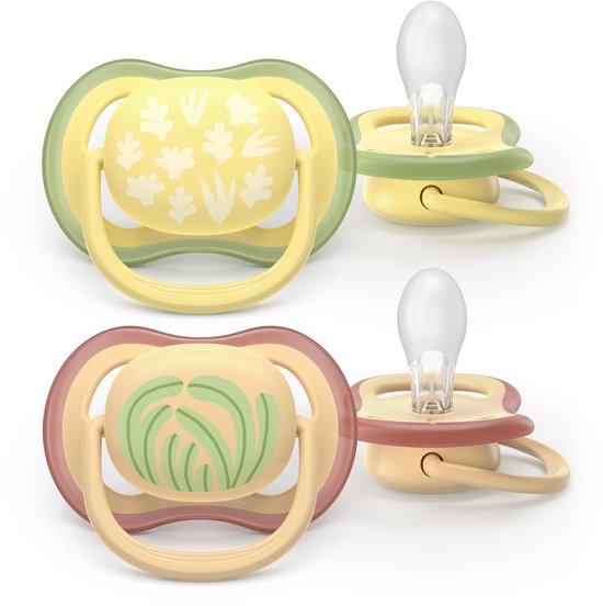 Philips Avent Ultra Air - Ademend en lichtgewicht fopspeen (0-6 mnd) - 2 stuks - SCF087/08 van Philips — afbeelding 2