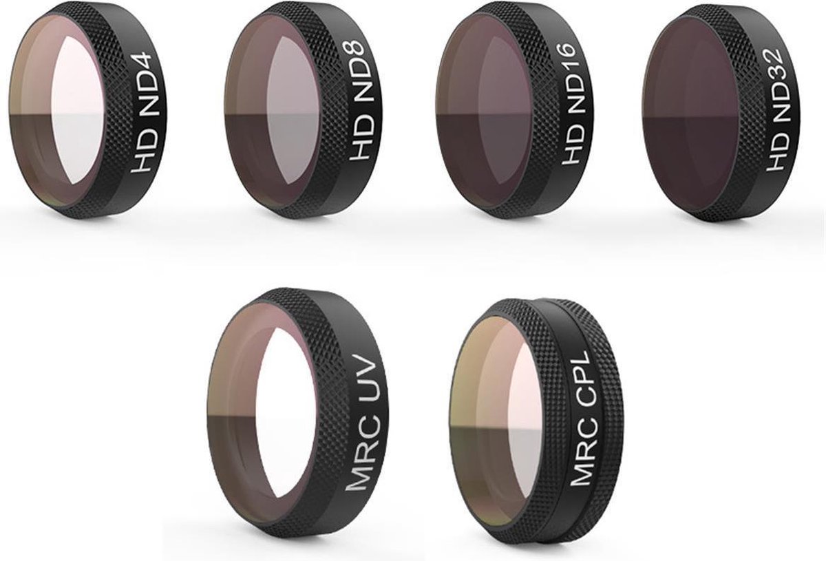 PGYTECH Filters (6-pack) voor DJI Mavic Air