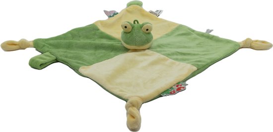 Cute since 1999 - Gracia de Kikker - Knuffeldoekje - Doudou - 30 x 30 cm van Merkloos — afbeelding 3