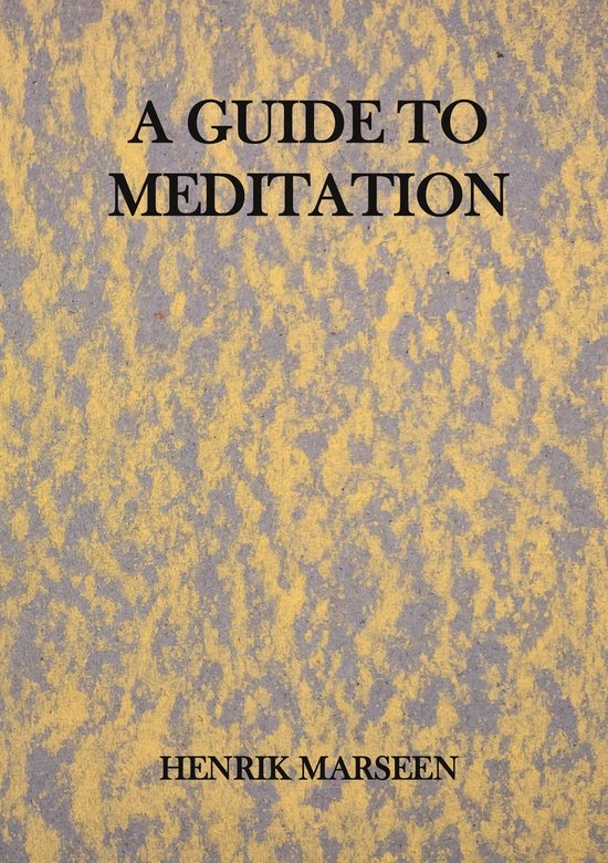 A Guide To Meditation - cover