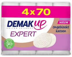 Demak Up Expert Wattenschijfjes - 70 x 4 stuks - Voordeelverpakking