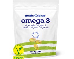 Arctic Blue - Omega 3 Algenolie - DHA - Vegan - 60 capsules