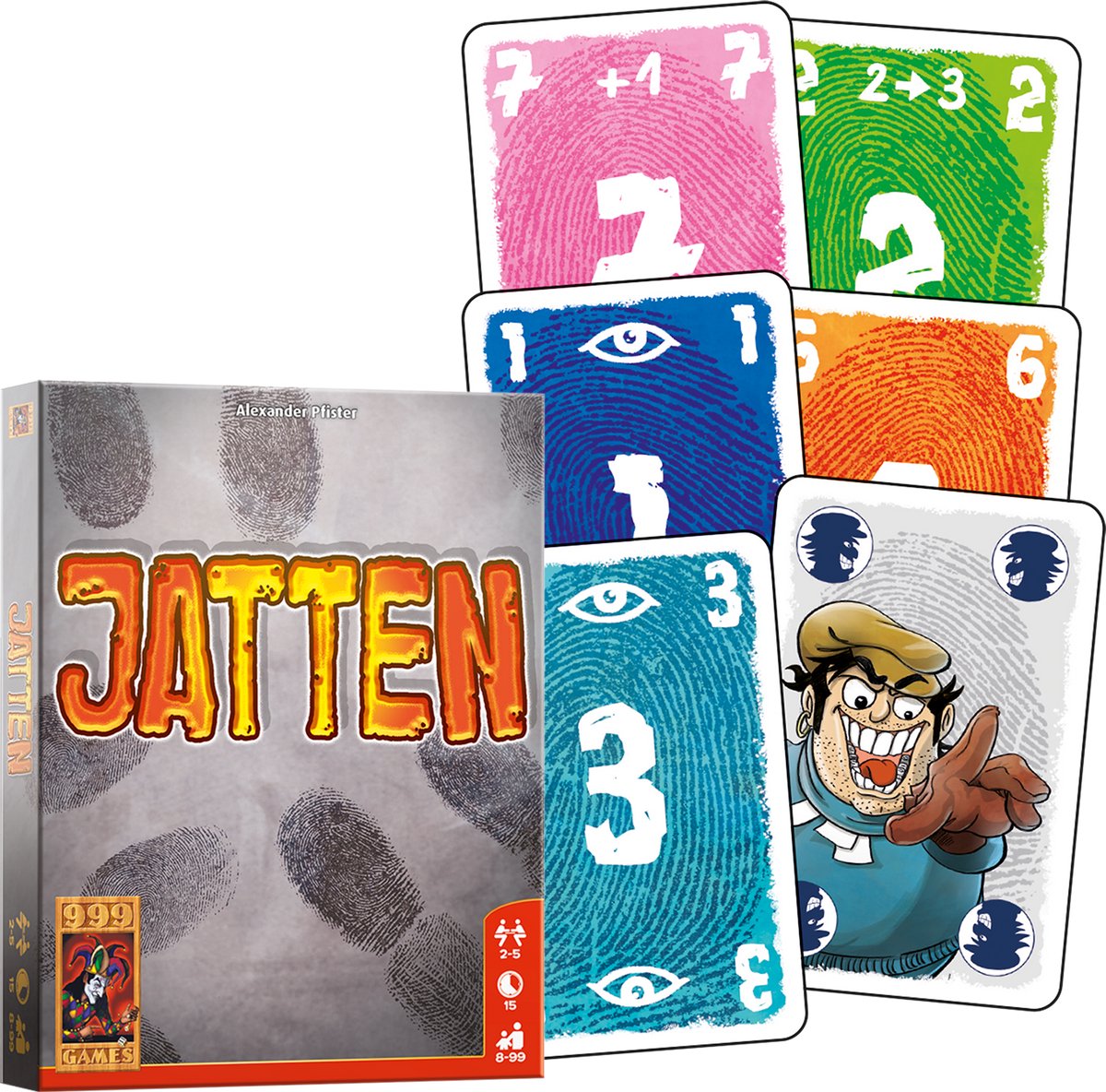 999 Games - Jatten - Kaartspel - Het spel waarin je MOET jatten! - Kinderspel - Gezelschapsspel - Educatief spel - Actiespel - Klein cadeautje — afbeelding 7