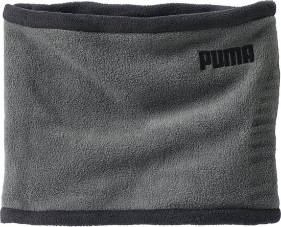 Leia mini etiket PUMA Fleece Rever Neck Warmer Sjaal (sport) Unisex - Puma Black-Dark Shadow  | bol.com