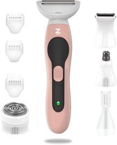 Bol.com Ladyshave voor vrouwen - 5 in 1 - Nat en droog - Scheerapparaat - Zeri aanbieding