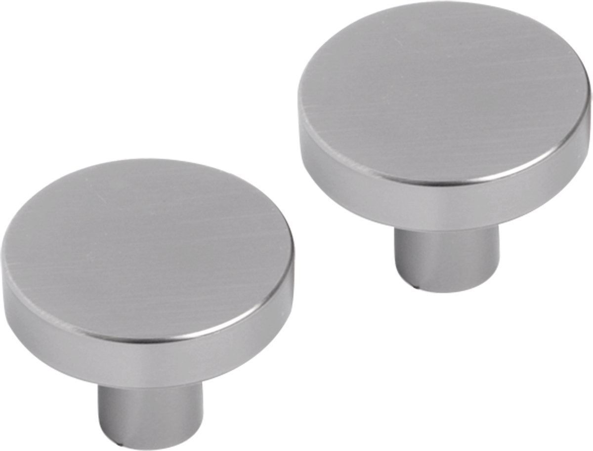 Differnz Amsterdam knop - 30 mm - mat chroom